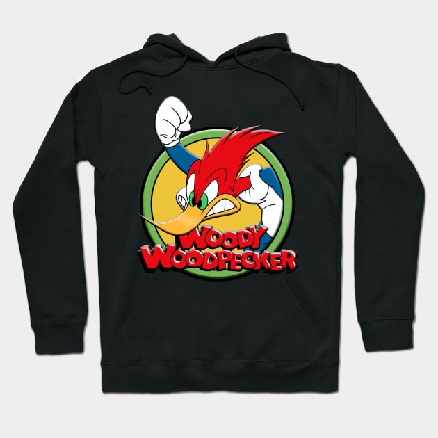 WOODY WOODPECKER Hoodie by hackercyberattackactivity